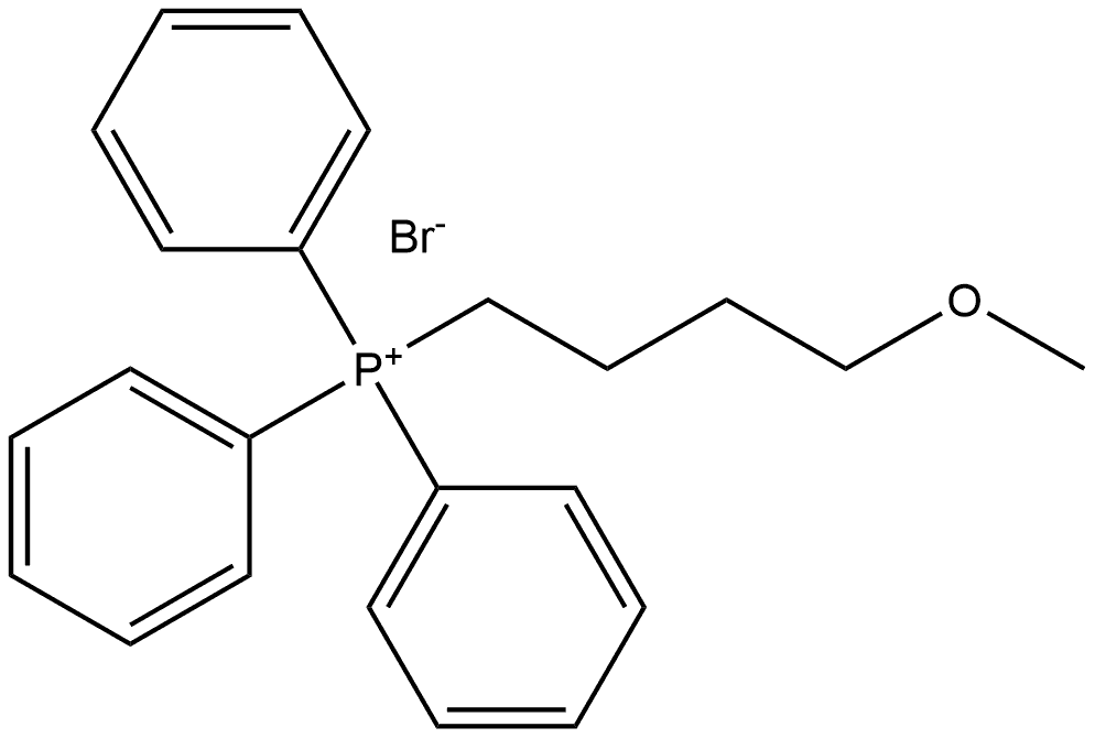 (4-Methoxybutyl)triphenylphosphonium bromide Structure