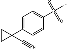 4-?(1-?cyanocyclopropyl)?-Benzenesulfonyl fluoride Structure