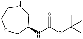 tert-butyl N-[(6R)-1,4-oxazepan-6-yl]carbamate Structure