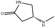 2-Pyrrolidinone, 4-(methylamino)-, (4R)- Structure