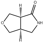 (3aS,6aS)-1,3,3a,5,6,6a-hexahydrofuro[3,4-c]pyrrol-4-one 구조식 이미지