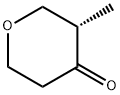 4H-Pyran-4-one, tetrahydro-3-methyl-, (3S)- 구조식 이미지