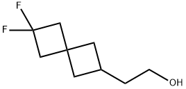 Spiro[3.3]heptane-2-ethanol, 6,6-difluoro- Structure