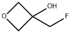 3-Oxetanol, 3-(fluoromethyl)- 구조식 이미지