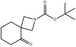 2-Azaspiro[3.5]nonane-2-carboxylic acid, 5-oxo-, 1,1-dimethylethyl ester Structure