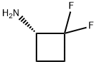 (S)-2,2-Difluoro-cyclobutylamine Structure