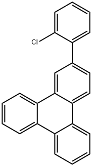 Triphenylene, 2-(2-chlorophenyl)- 구조식 이미지