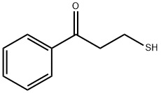 1-Propanone, 3-mercapto-1-phenyl- Structure