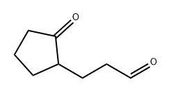 Cyclopentanepropanal, 2-oxo- Structure