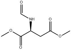 Aspartic acid, N-formyl-, 1,4-dimethyl ester 구조식 이미지