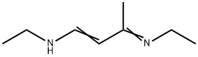 1-Buten-1-amine, N-ethyl-3-(ethylimino)- Structure