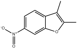 Benzofuran, 2,3-dimethyl-6-nitro- Structure