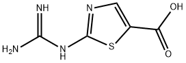 2-guanidinothiazole-5-carboxylic acid Structure