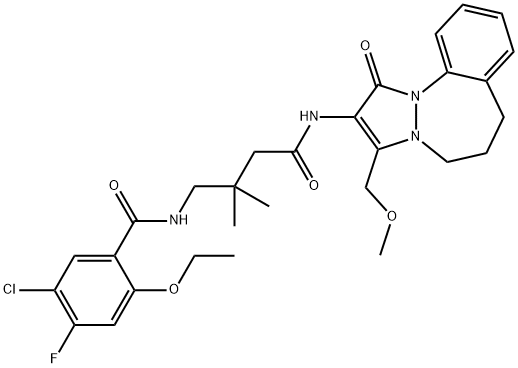 CB-6644 구조식 이미지