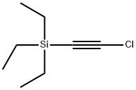 Silane, (2-chloroethynyl)triethyl- 구조식 이미지