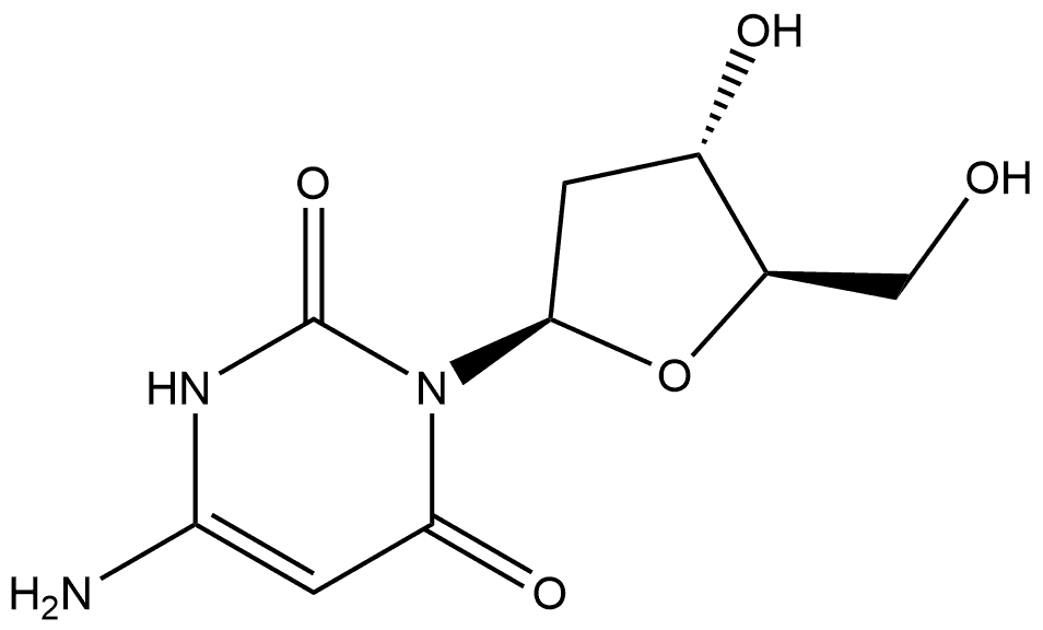 2'-Deoxy-6-hydroxycytidine Structure