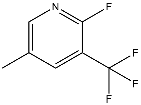 2-Fluoro-5-methyl-3-(trifluoromethyl)pyridine Structure