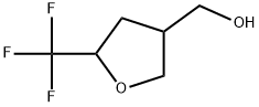 Tetrahydro-5-(trifluoromethyl)-3-furanmethanol Structure