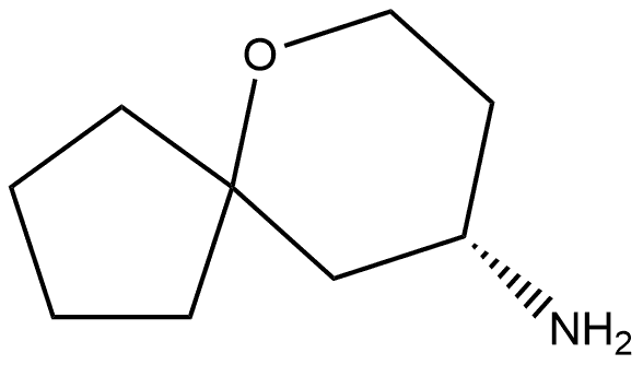 (S)-6-Oxaspiro[4.5]decan-9-amine Structure