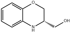 2H-1,4-Benzoxazine-3-methanol, 3,4-dihydro-, (3S)- Structure