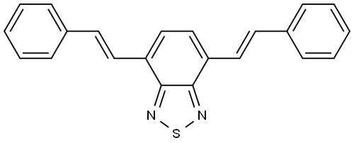 4,7-distyrylbenzo[c][1,2,5]thiadiazole Structure