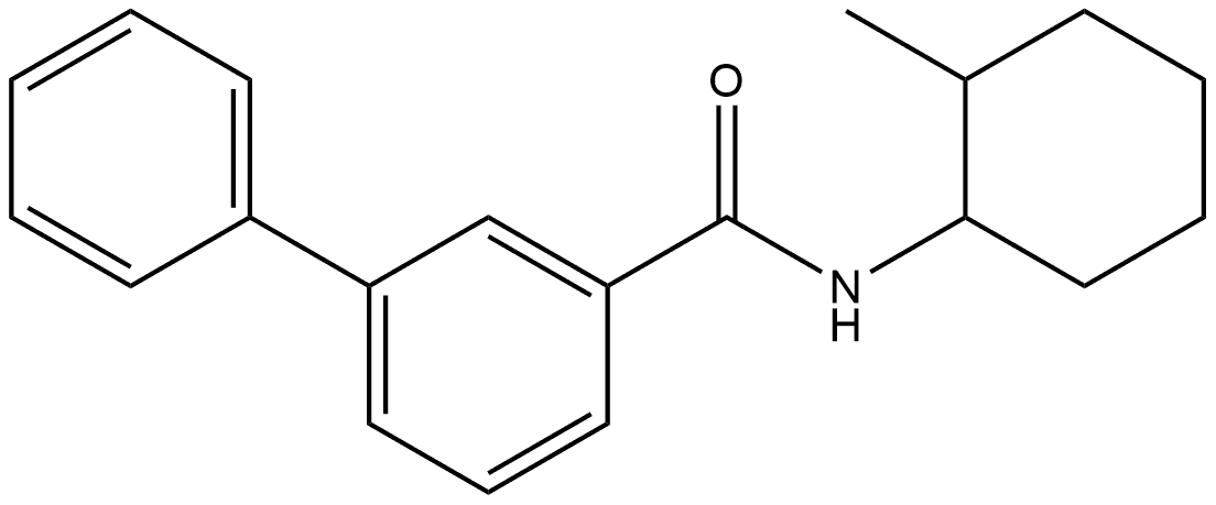 N-(2-Methylcyclohexyl)[1,1'-biphenyl]-3-carboxamide Structure