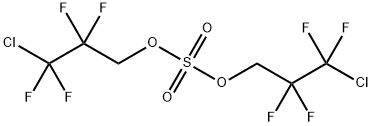 1-Propanol, 3-chloro-2,2,3,3-tetrafluoro-, sulfate (2:1) (9CI) 구조식 이미지