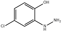 Phenol, 4-chloro-2-hydrazinyl- Structure