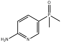 2-Pyridinamine, 5-(dimethylphosphinyl)- Structure