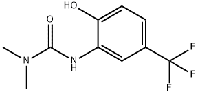 1-[2-hydroxy-5-(trifluoromethyl)phenyl]-3,3-dimet hylurea Structure