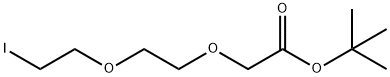 Acetic acid, 2-[2-(2-iodoethoxy)ethoxy]-, 1,1-dimethylethyl ester 구조식 이미지