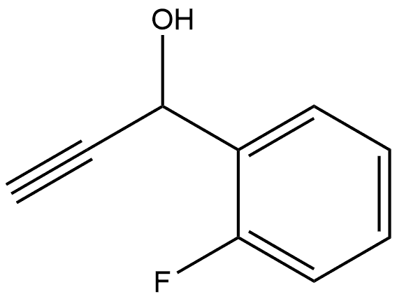 1-(2-Fluorophenyl)-2-propyn-1-ol Structure