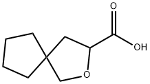 2-Oxaspiro[4.4]nonane-3-carboxylic acid Structure