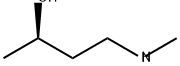 2-Butanol, 4-(methylamino)-, (2R)- Structure