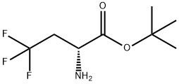 (R)-2-Amino-4,4,4-trifluoro-butyric acid tert-butyl ester Structure