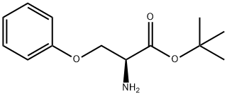 (S)-2-Amino-3-phenoxy-propionic acid tert-butyl ester Structure