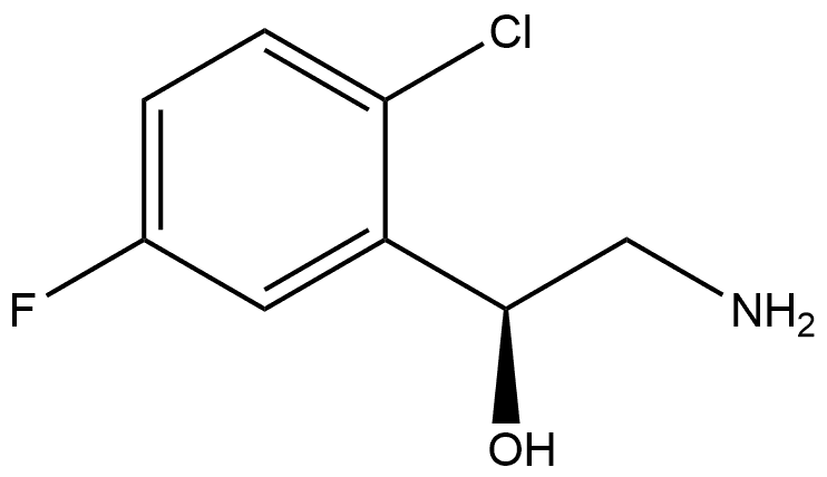 (S)-2-amino-1-(2-chloro-5-fluorophenyl)ethan-1-ol Structure