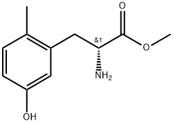 (R)-2-amino-3-(5-hydroxy-2-methylphenyl)propanate Structure