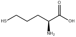 L-Norvaline, 5-mercapto- Structure