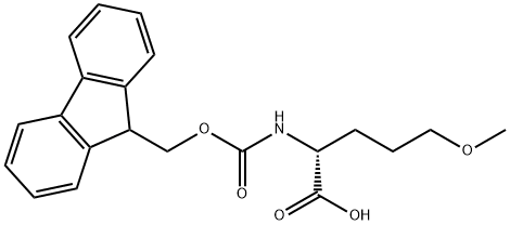 D-Norvaline, N-[(9H-fluoren-9-ylmethoxy)carbonyl]-5-methoxy- Structure