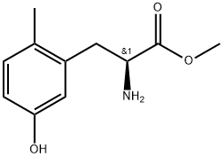 (S)-2-amino-3-(5-hydroxy-2-methylphenyl)propanate 구조식 이미지