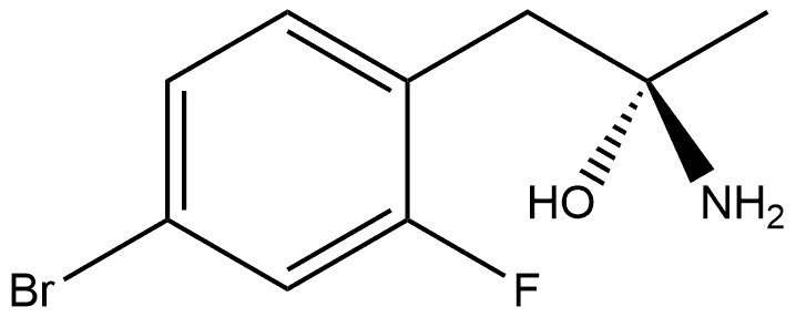 (S)-2-amino-3-(4-bromo-2-fluorophenyl)propan-1-ol Structure