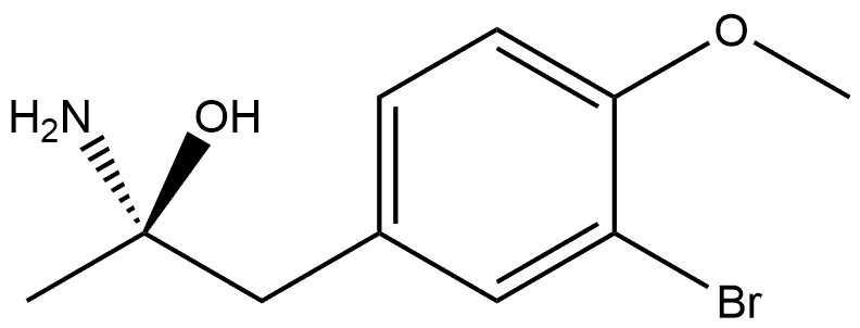 (R)-2-amino-3-(3-bromo-4-methoxyphenyl)propan-1-ol Structure