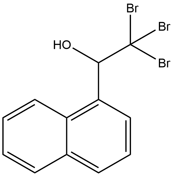 α-(Tribromomethyl)-1-naphthalenemethanol 구조식 이미지