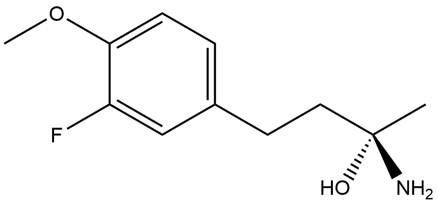 (S)-2-amino-4-(3-fluoro-4-methoxyphenyl)butan-1-ol Structure