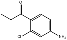 1-Propanone, 1-(4-amino-2-chlorophenyl)- Structure