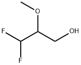 1-Propanol, 3,3-difluoro-2-methoxy- Structure