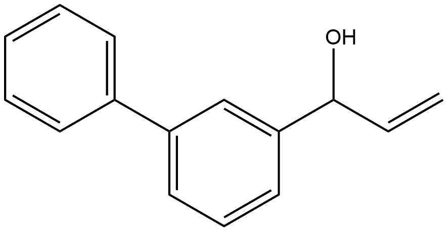 α-Ethenyl[1,1'-biphenyl]-3-methanol Structure