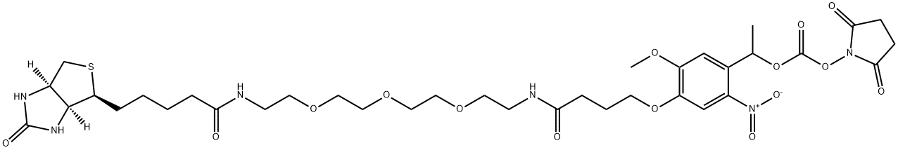 PC biotin-PEG3-NHS ester Structure