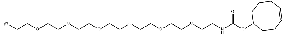 TCO-PEG6-amine Structure